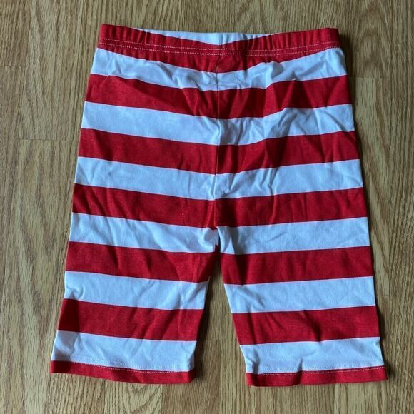 Carters Red and White Striped Shorts 10 - Picture 3 of 6